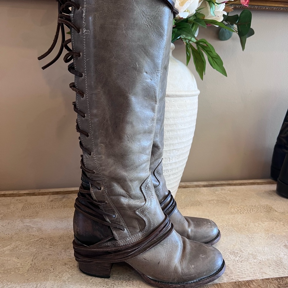 Freebird by Steven COAL boots Over the Knee Boots